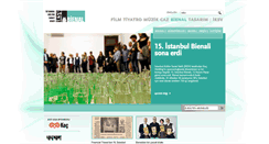 Desktop Screenshot of bienal.iksv.org